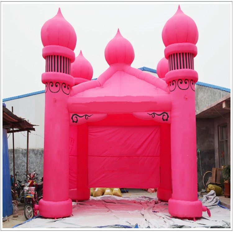 阜平粉色帐篷